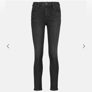 Citizens of Humanity - Rocket Mid Rise Skinny Jeans - Size 26 - Dark Grey